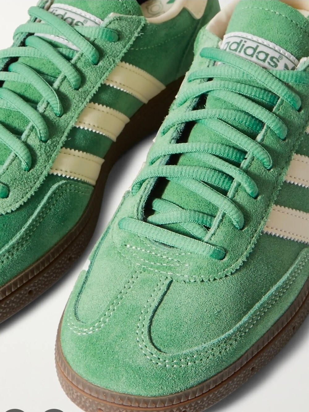 Adidas Originals Handball Spezial Sneakers Green Gum Sole Women's US 5 EU 37 1/3